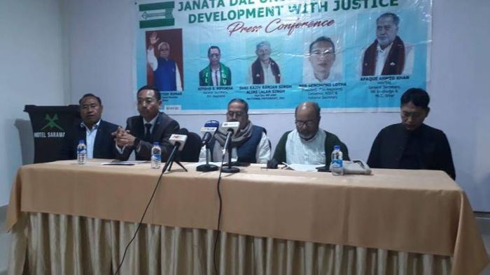 JDU addressing media