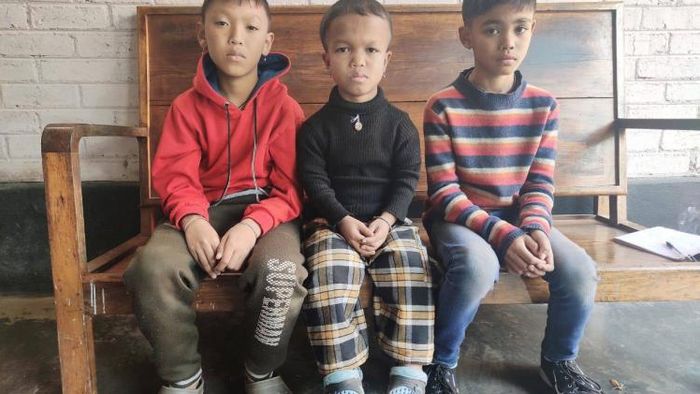 Pradeep Khoirom(left),Saikhom Raj(right), Saikhom Tomthin(middle)
