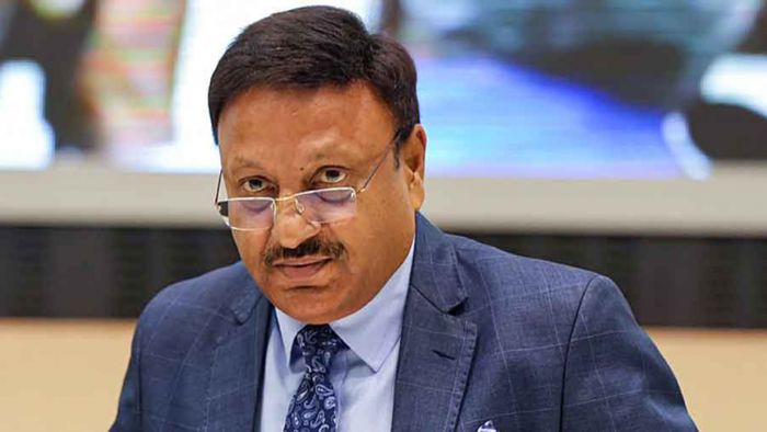 Chief Election Commissioner Rajiv Kumar arrives in Tripura