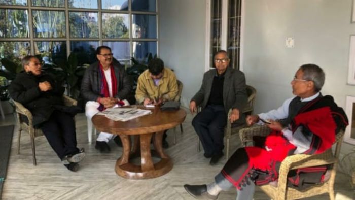 AICC leaders meet Naga People’s Front chief ahead of assembly polls