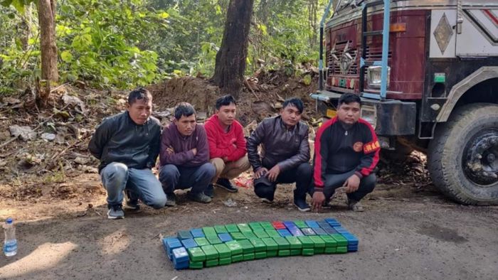 Suspected heroin worth Rs 5.8 crores seized in Mizoram