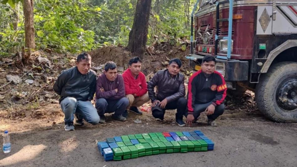 Mizoram: Suspected heroin worth Rs 5.8 crores seized, Myanmar national held Mizoram: Suspected heroin worth Rs 5.8 crores seized, Myanmar national held
