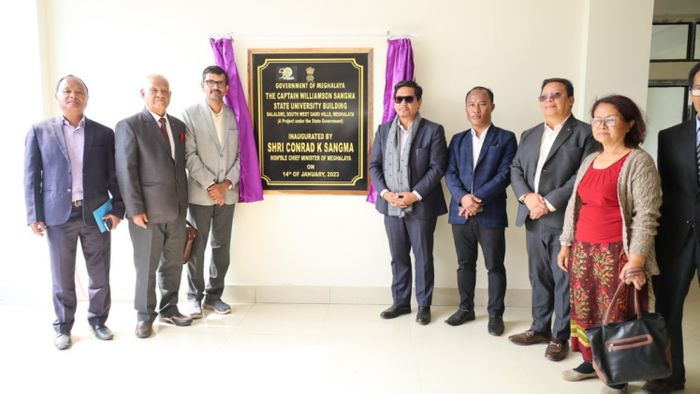 Meghalaya CM inaugurates Captain Williamson Sangma University