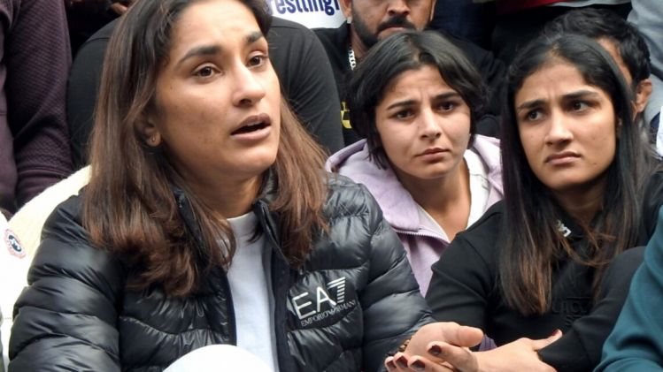 Vinesh Phogat accuses WFI president Brij Bhushan Sharan of sexual harassment