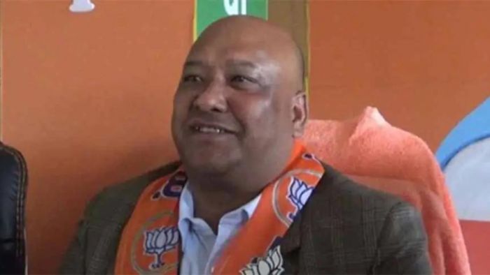 File photo of state president of the BJP Ernest Mawrie
