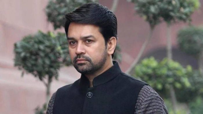 File photo of Union Sports Minister, Anurag Thakur