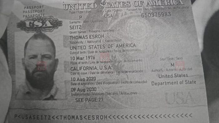 American national went to Indo-China border with satellite phone