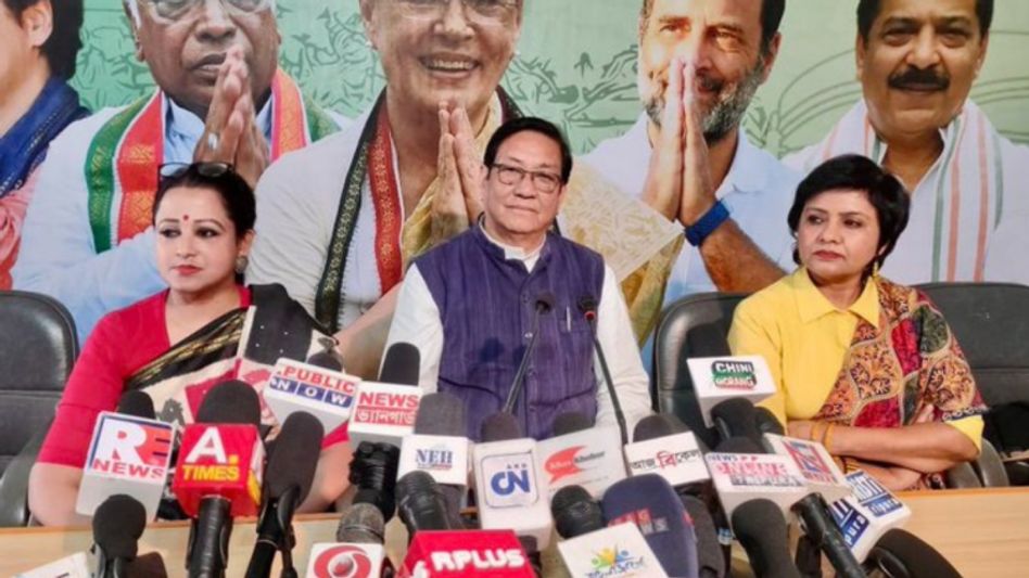 Tripura BJP violating rules of ECI, claims Congress Tripura BJP violating rules of ECI, claims Congress