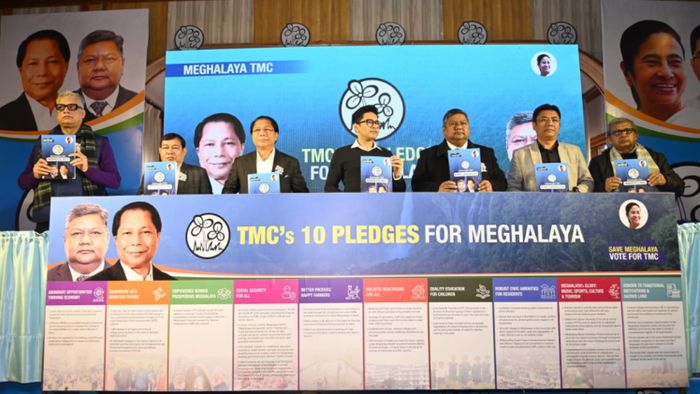 Trinamool Congress releases election manifesto for the Meghalaya Assembly polls