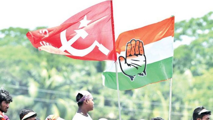 Internal feud brews between CPIM-Congress as both parties field candidates in 4 seats in Tripura