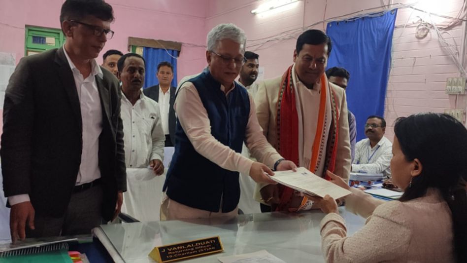 Tripura Deputy CM files nomination, says BJP's election agenda will be more development for people Tripura Deputy CM files nomination, says BJP's election agenda will be more development for people