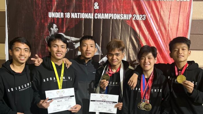 Arunachal MMA fighters bags 4 gold in GAMMA National Championship 2023