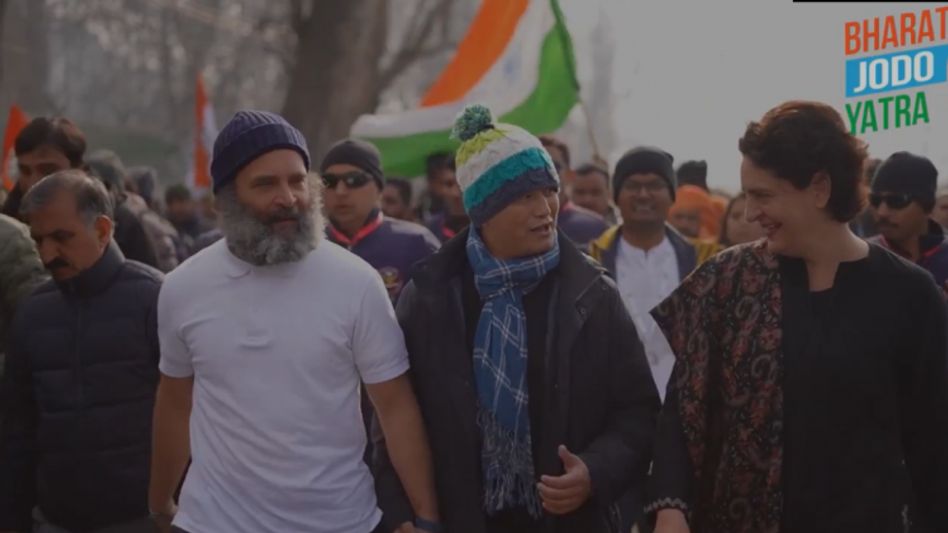 Sikkim: Bhaichung Bhutia joins Bharat Jodo Yatra, seeks support over ILP issue Sikkim: Bhaichung Bhutia joins Bharat Jodo Yatra, seeks support over ILP issue