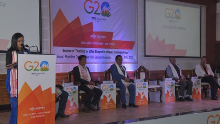 Blueprint to achieve a Sustainable Future held at Gauhati University