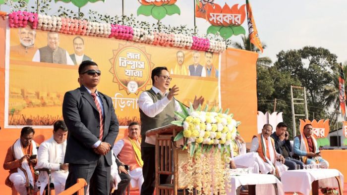 Congress neglected Northeast and gave lesser importance, claims union minister Kiren Rijiju