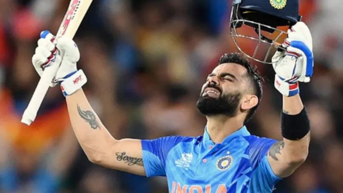 Virat Kohli hits century at Barsapara stadium in Guwahati