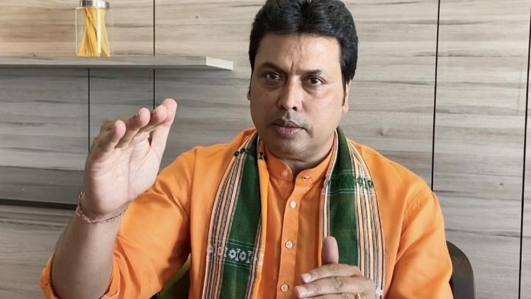 Tripura CPI(M) bigger extortionist than British, claims MP Biplab Deb