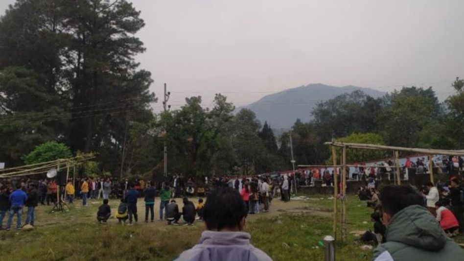 Arunachal: Massive demonstration by PAJSC, ANSU, AAPSU & APPSCE aspirants in Itanagar Arunachal: Massive demonstration by PAJSC, ANSU, AAPSU & APPSCE aspirants in Itanagar