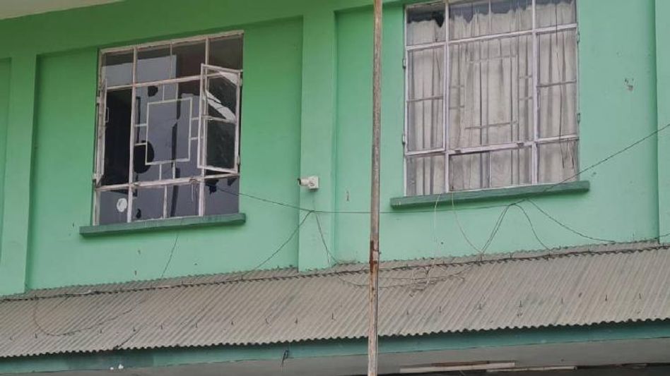 Sikkim: Unidentified miscreants attack Sikkim Democratic Front office in Gangtok Sikkim: Unidentified miscreants attack Sikkim Democratic Front office in Gangtok
