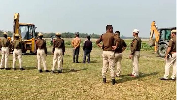 Eviction drive in Bajali