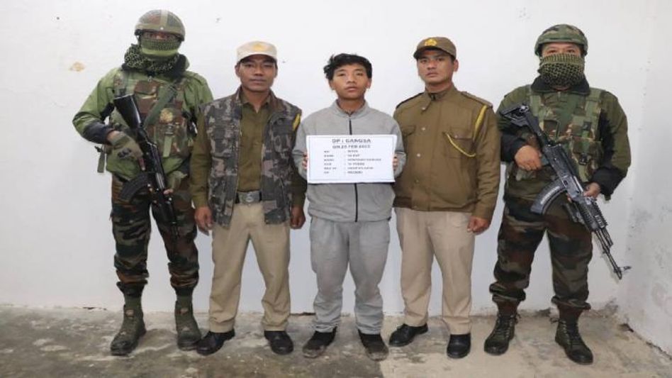 Arunachal: Cadre of NSCN-K (YA) held in state's Longding district Arunachal: Cadre of NSCN-K (YA) held in state's Longding district