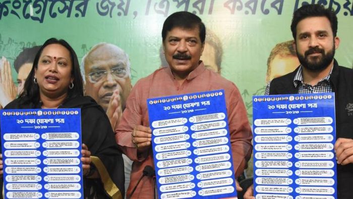 Tripura: Congress releases poll manifesto for Assembly Election; claims to wipe out BJP from state