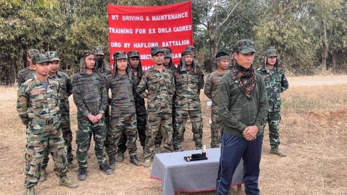 Assam Rifles organizes training program for Dimasa National Liberation Army in Dima Hasao