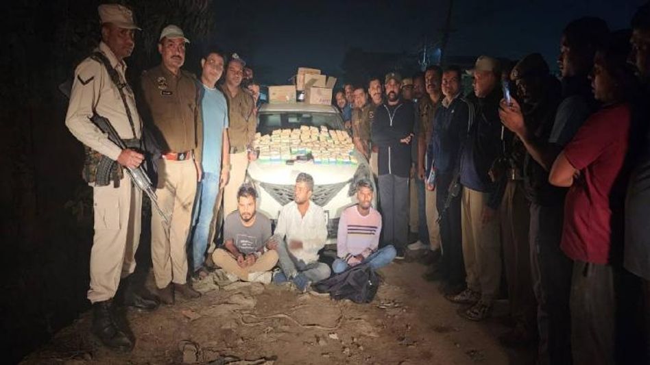 Assam: Police seize over 1 kg of drugs in Guwahati's Basistha area, three held Assam: Police seize over 1 kg of drugs in Guwahati's Basistha area, three held