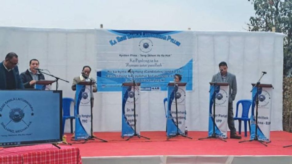 Meghalaya: East Shillong candidates share common platform ahead of polls, put forth visions for constituency Meghalaya: East Shillong candidates share common platform ahead of polls, put forth visions for constituency