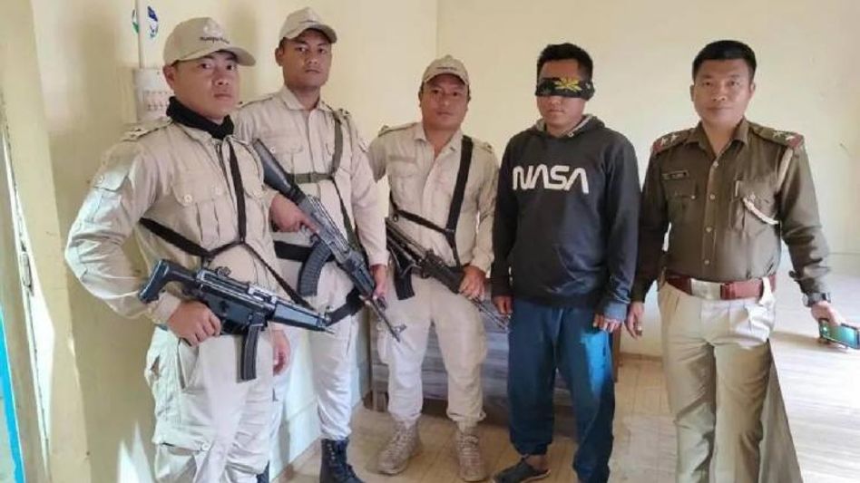 Manipur: Kuki militant involved in extortion arrested in Churachandpur district Manipur: Kuki militant involved in extortion arrested in Churachandpur district