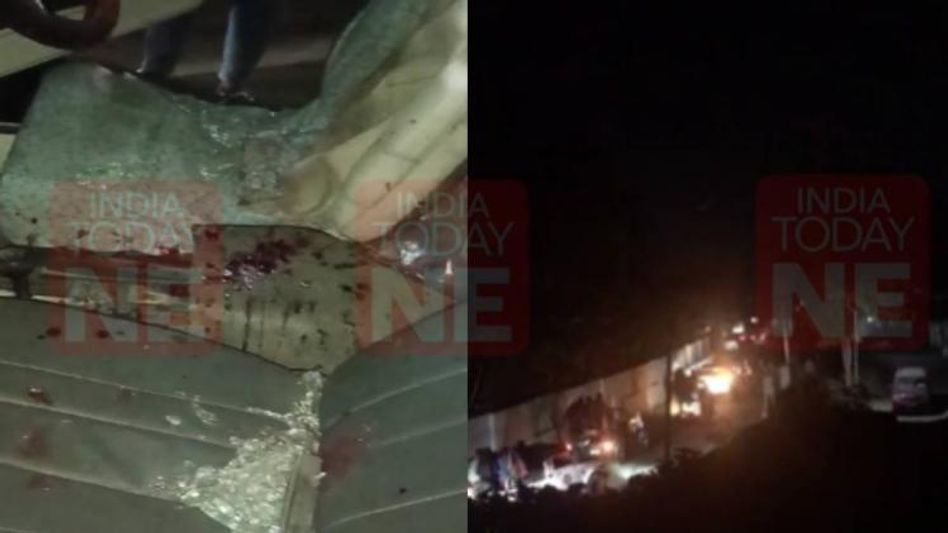 Nagaland pre-poll violence: Four injured, several vehicles damaged after a clash broke out between NPP and LJP Nagaland pre-poll violence: Four injured, several vehicles damaged after a clash broke out between NPP and LJP
