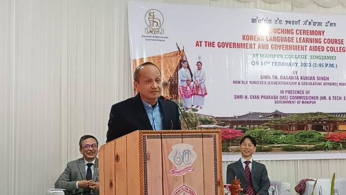 Manipur Education Minister announces allocation of Rs 10 Crore for improvement of college infrastructure