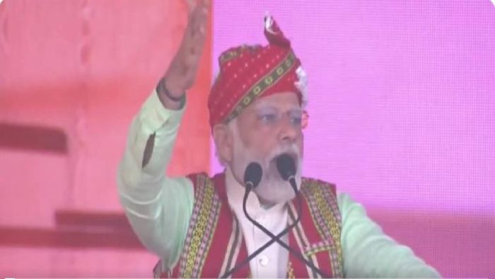 Prime Minister Narendra Modi in Tripura