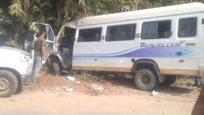 Nagaland: Polling officials' vehicle meets with accident, driver dead, four security personnels injured