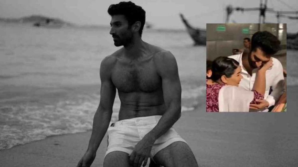 Female fan forcefully tries to kiss Bollywood actor Aditya Roy Kapur at ‘The Night Manager’screening Female fan forcefully tries to kiss Bollywood actor Aditya Roy Kapur at ‘The Night Manager’screening