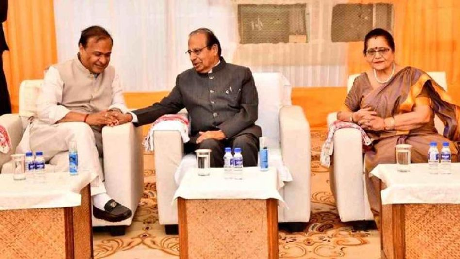 Raj Bhawan bids farewell to Assam governor Jagdish Mukhi Raj Bhawan bids farewell to Assam governor Jagdish Mukhi