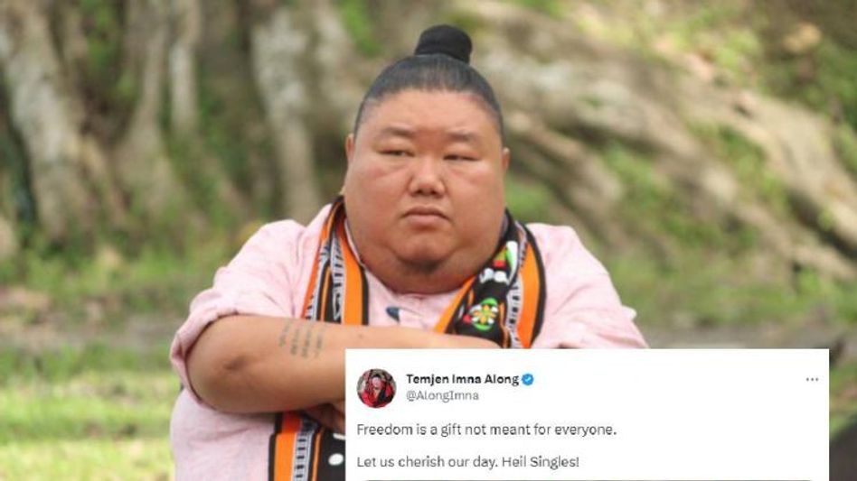 Nagaland minister Temjen Imna Along has a message for people on February 14, “Hail Singles” Nagaland minister Temjen Imna Along has a message for people on February 14, “Hail Singles”