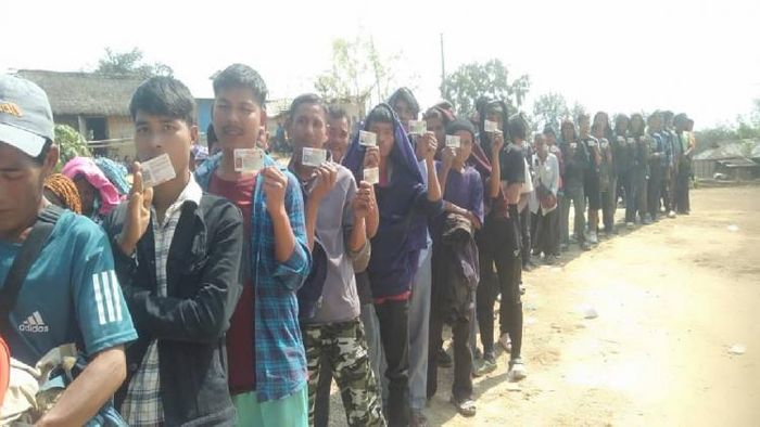Polling underway in Tripura