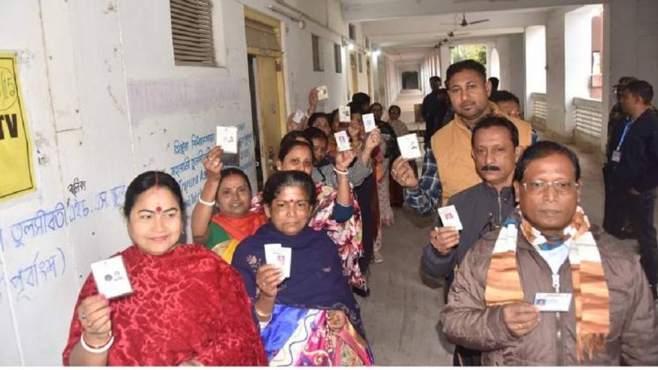 Tripura Assembly Elections 2023 Live Updates: 13.92 per cent voter turnout till 9 am Tripura Assembly Elections 2023 Live Updates: 13.92 per cent voter turnout till 9 am