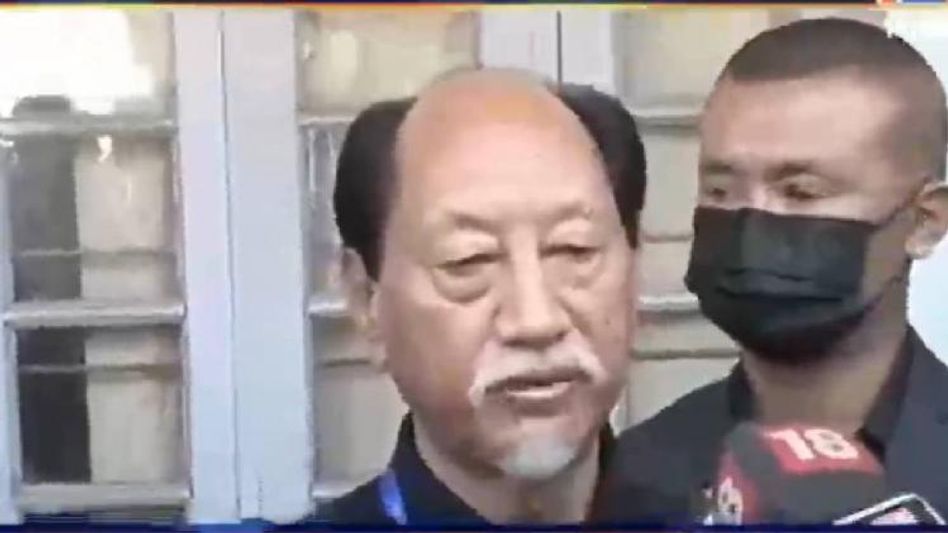 Nagaland Chief Minister Neiphiu Rio casts vote in state's Northern Angami II Nagaland Chief Minister Neiphiu Rio casts vote in state's Northern Angami II