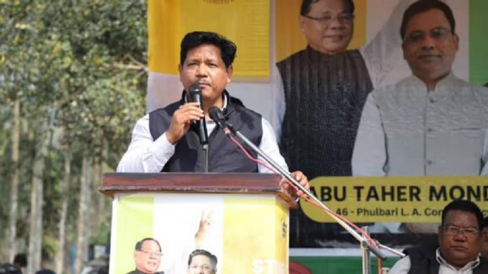 Meghalaya CM lambasts TMC leader Mukul Sangma for contesting from two seats in upcoming Assembly polls Meghalaya CM lambasts TMC leader Mukul Sangma for contesting from two seats in upcoming Assembly polls