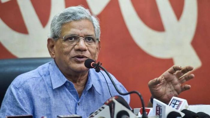 Three-way fight will help Left-Cong alliance in Tripura polls: Sitaram Yechury