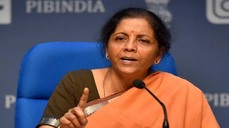 Finance Minister Nirmala Sithraman