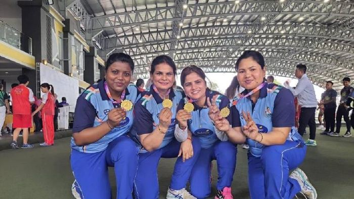 Team India clinches four Gold Medals in the 14th Asian Lawn Bowls Championship