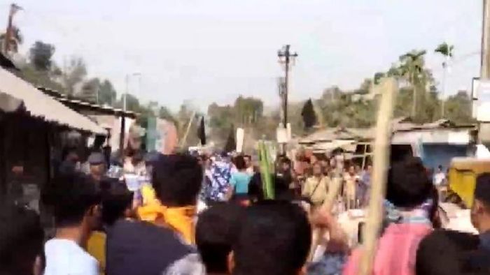 West Bengal: Union Minister Nisith Pramanik's car attacked allegedly by TMC-backed goons in Dinhata