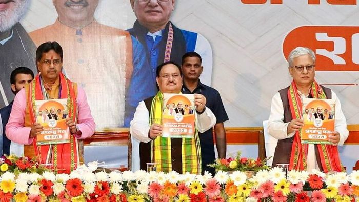 BJP releases poll manifesto focusing on women and indigenous people, nothing on employment
