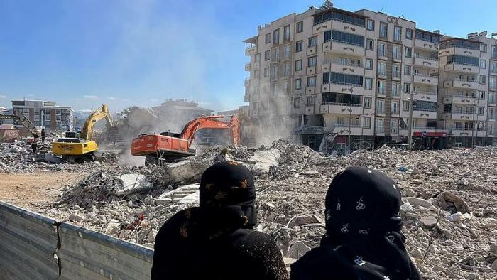 Two women were recovered from the rubble on February 17
