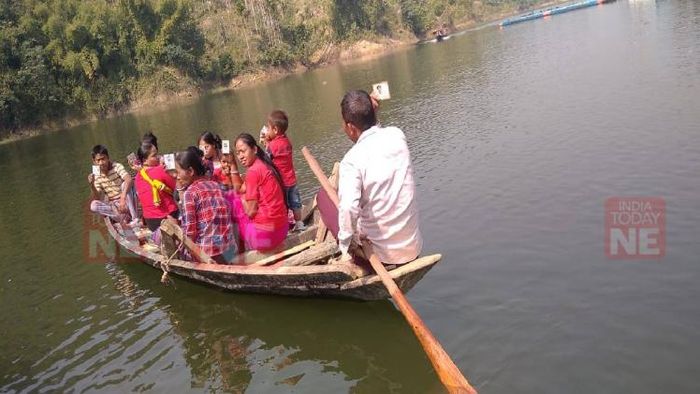 Tripura Assembly Elections: Voters of Dumboor Lake under Dhalai district return back on boats
