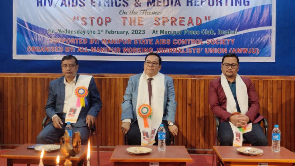 Manipur: Journalists should be cautious while reporting HIV-AIDS issues, says Dr Dhabali Manipur: Journalists should be cautious while reporting HIV-AIDS issues, says Dr Dhabali