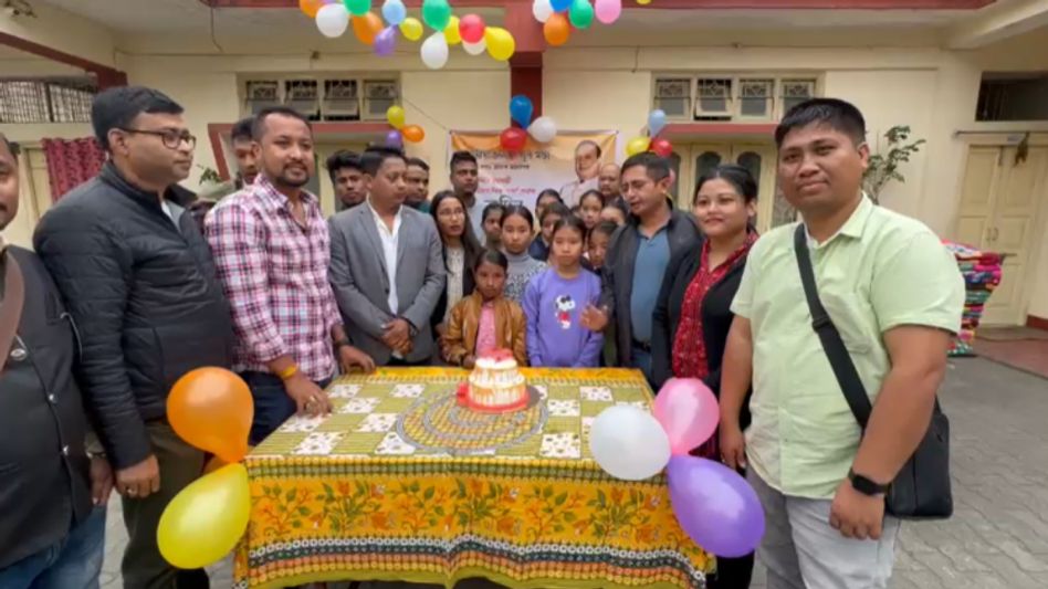 Bharatiya Janata Yuva Morcha celebrates CM Himanta Biswa Sarma birthday Bharatiya Janata Yuva Morcha celebrates CM Himanta Biswa Sarma birthday